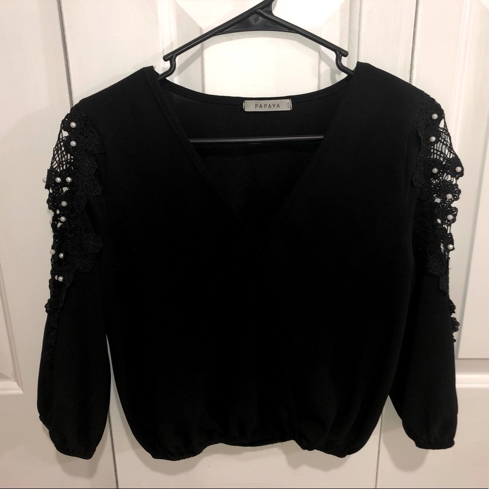 LONG SLEEVE WITH BEAUTIFUL EMBROIDERY